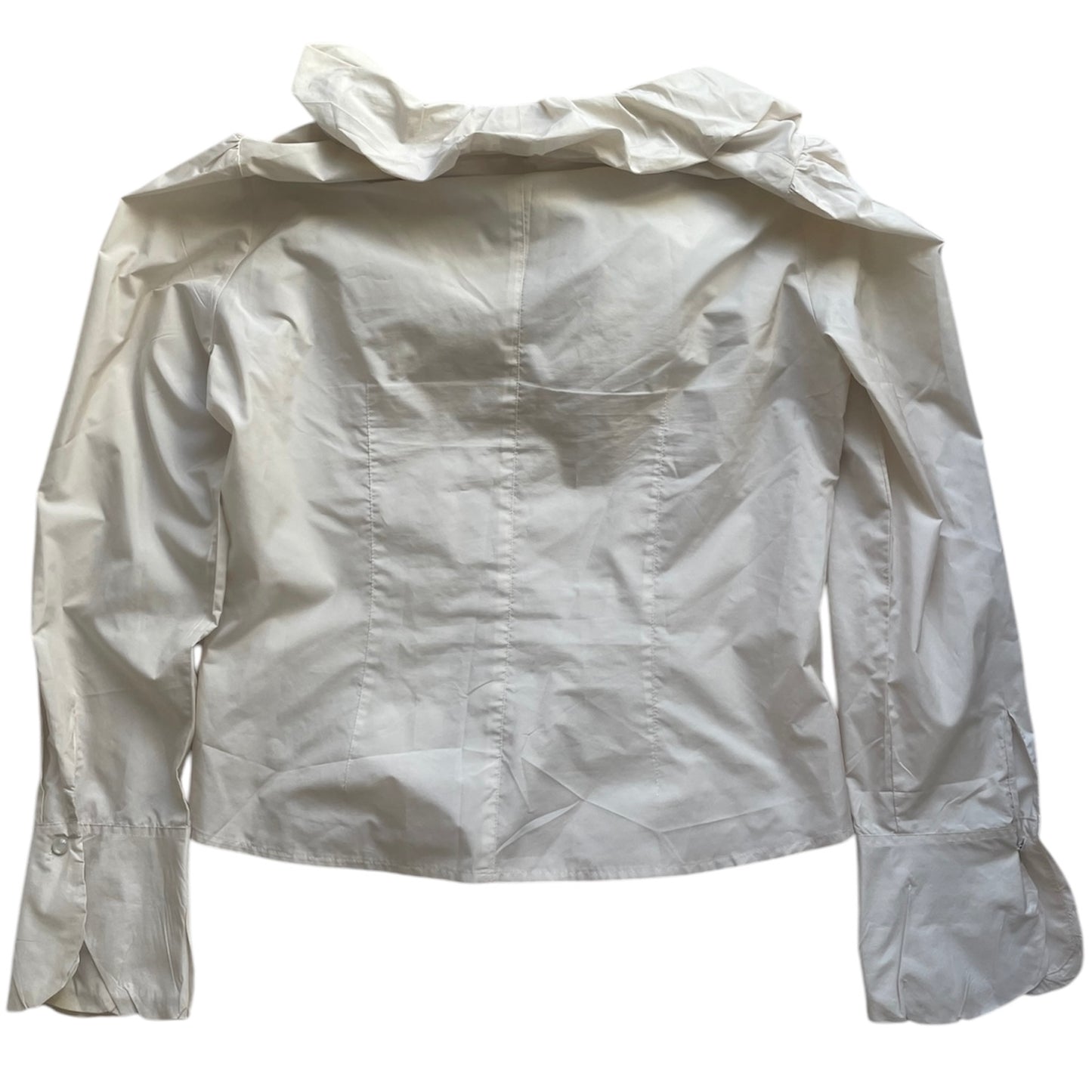 Button Collar Blouse