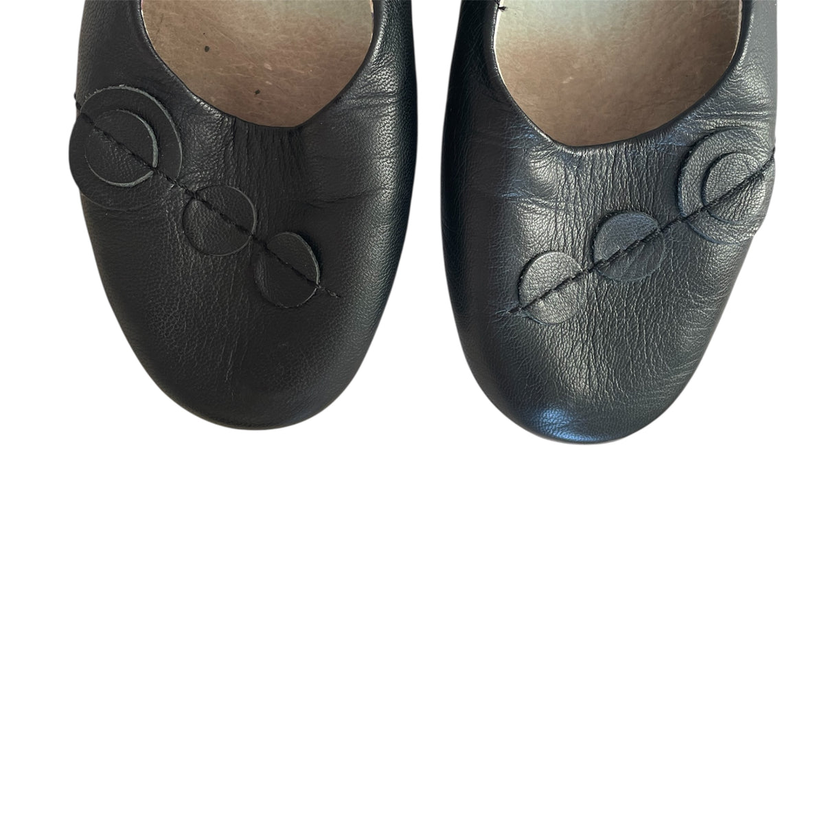 Vagabond Leather Ballerina Shoes