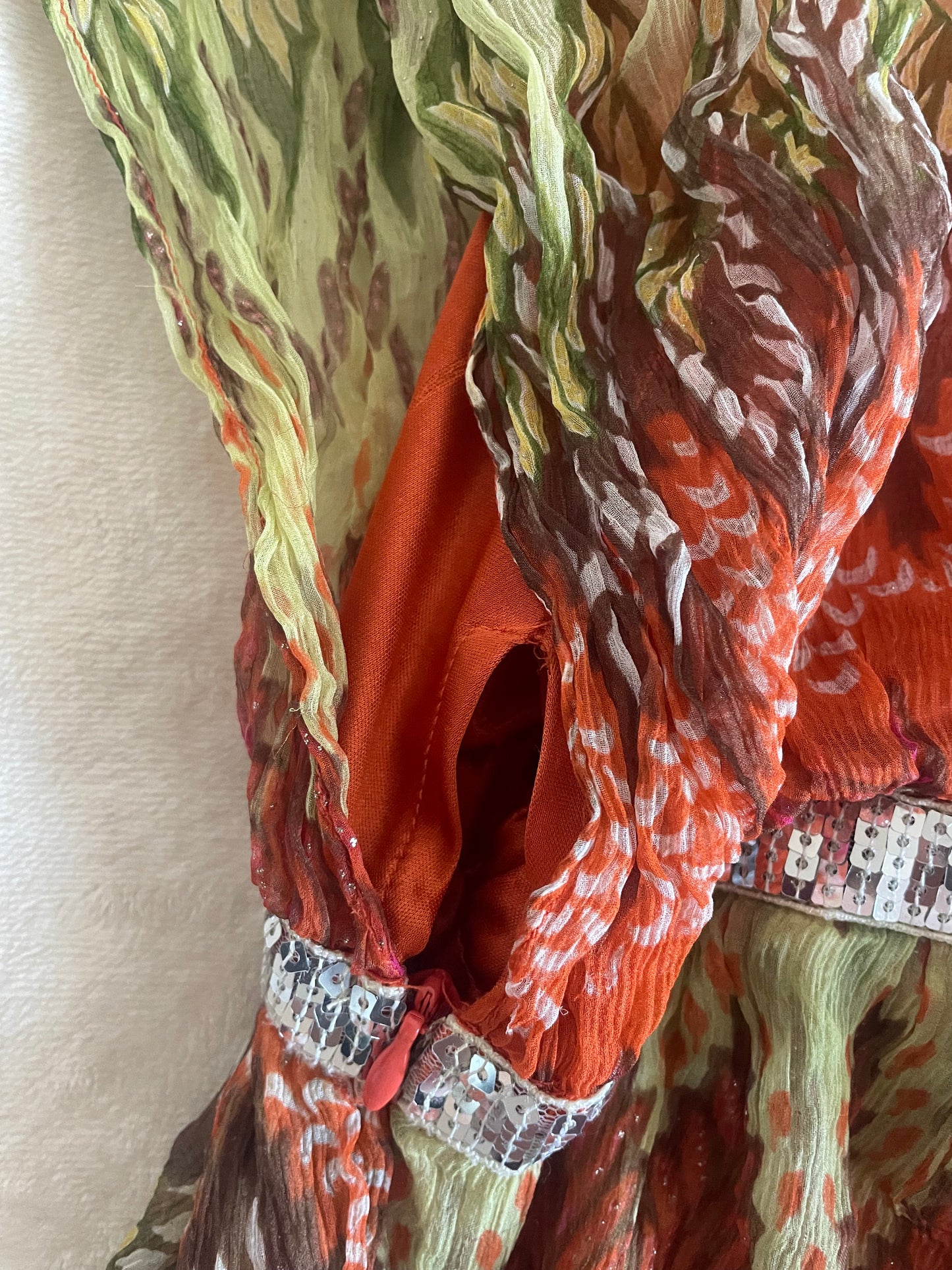 Flowy Flutter Sleeve Midi Dress