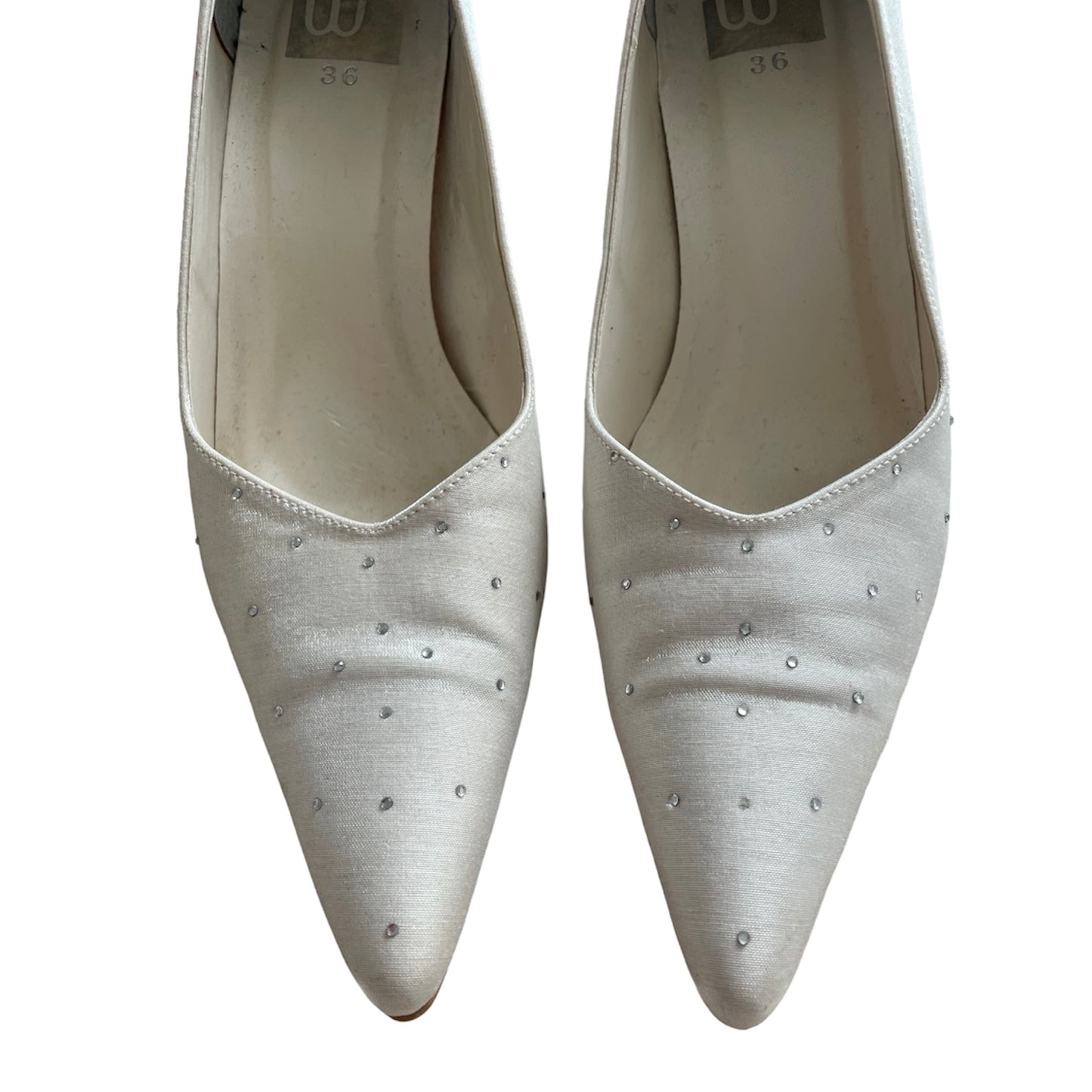 Pointy Rhinestone Heels