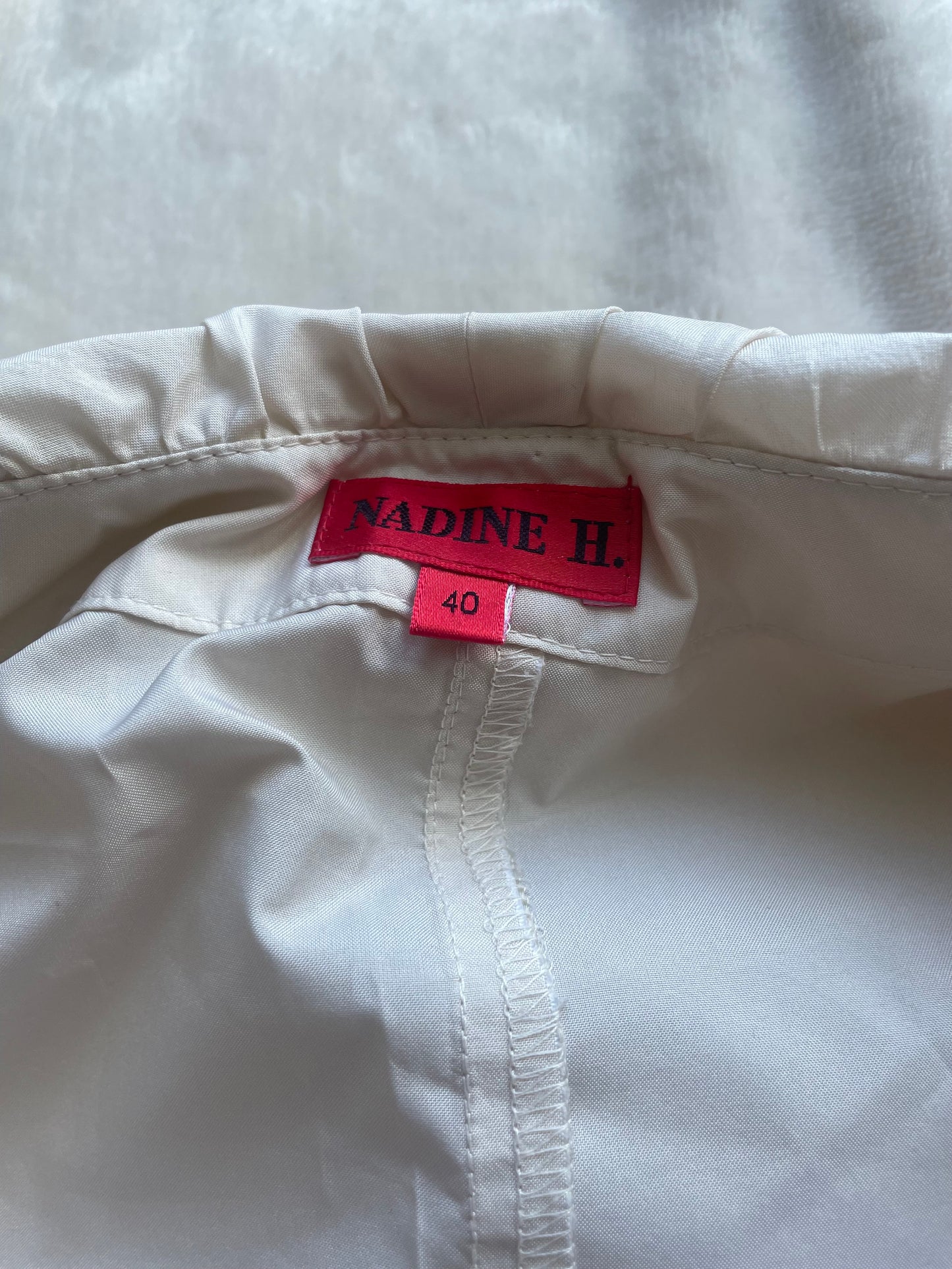 Button Collar Blouse