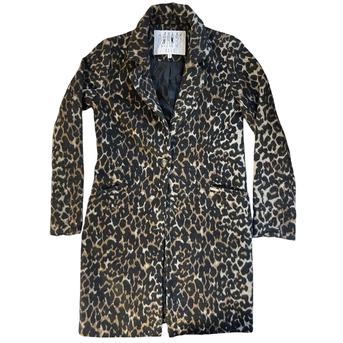 Leopard Print Coat