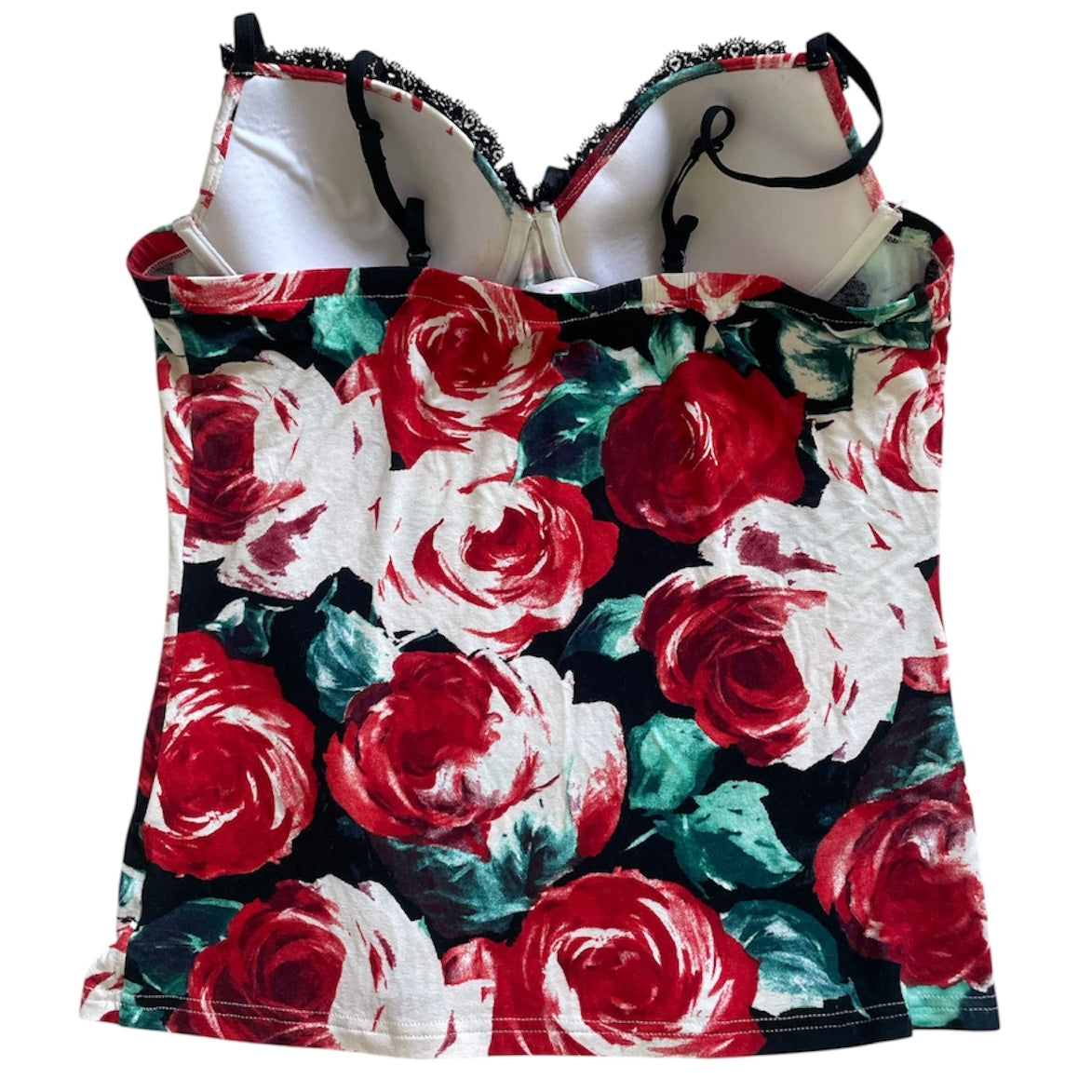 Rose Lingerie Padded Top