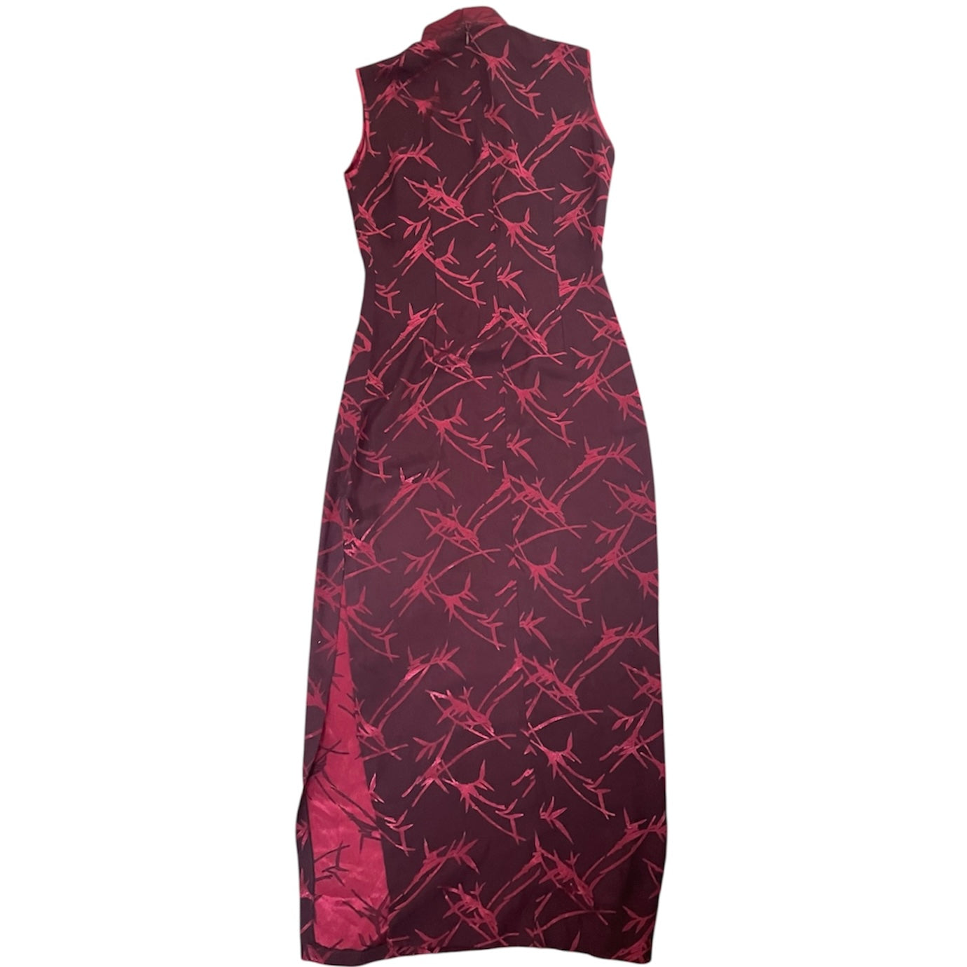 Wine Red Long Dress