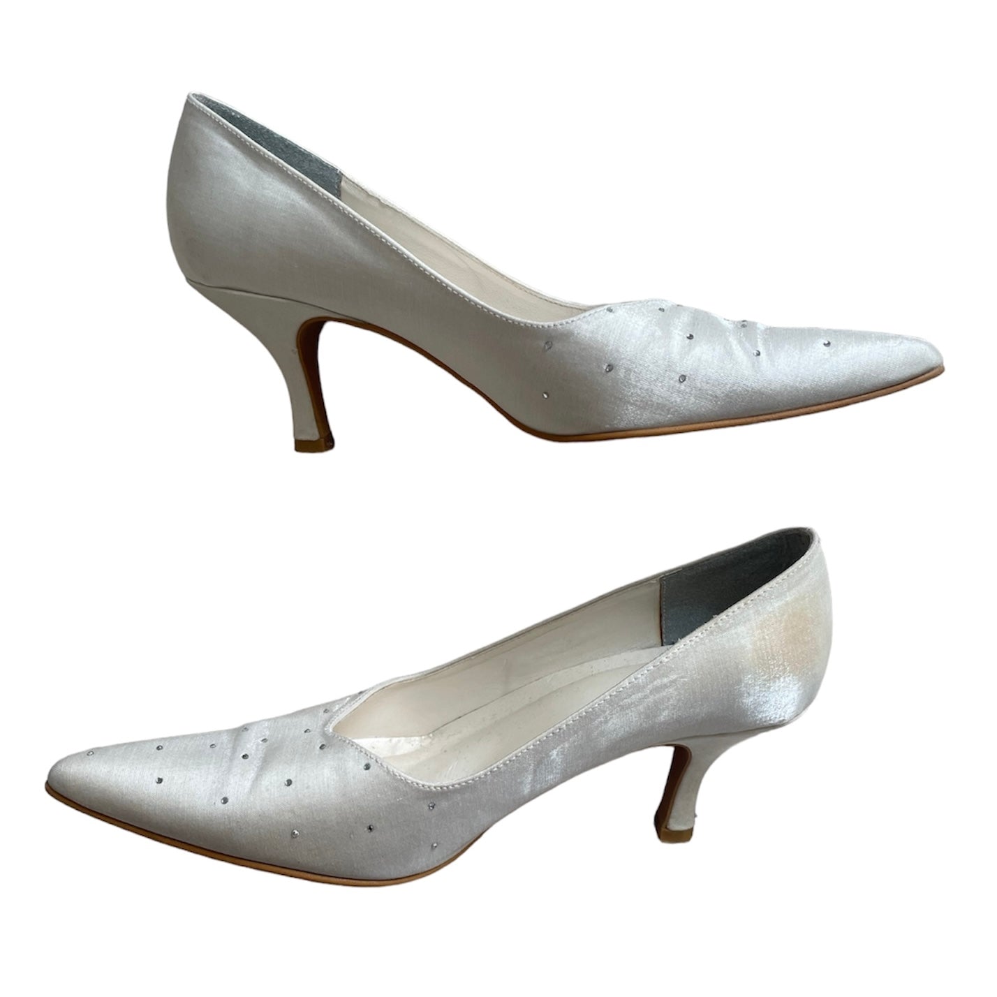 Pointy Rhinestone Heels