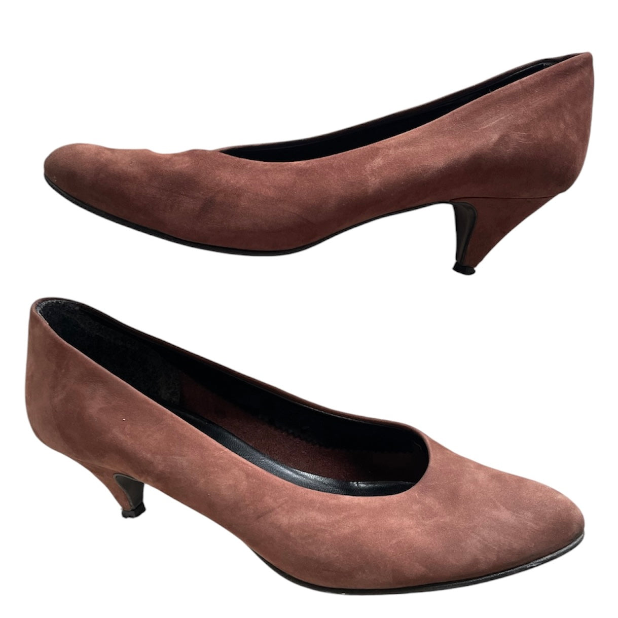 Suede Heels