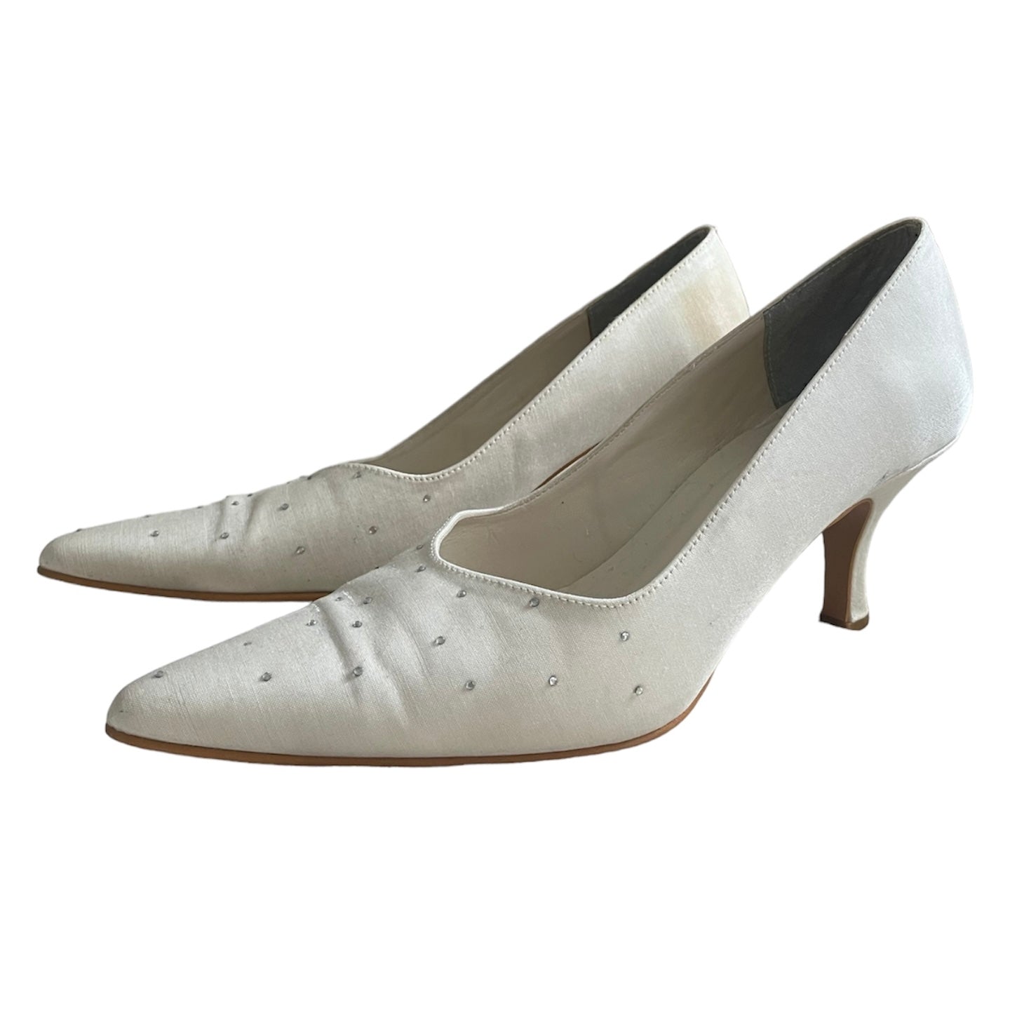 Pointy Rhinestone Heels