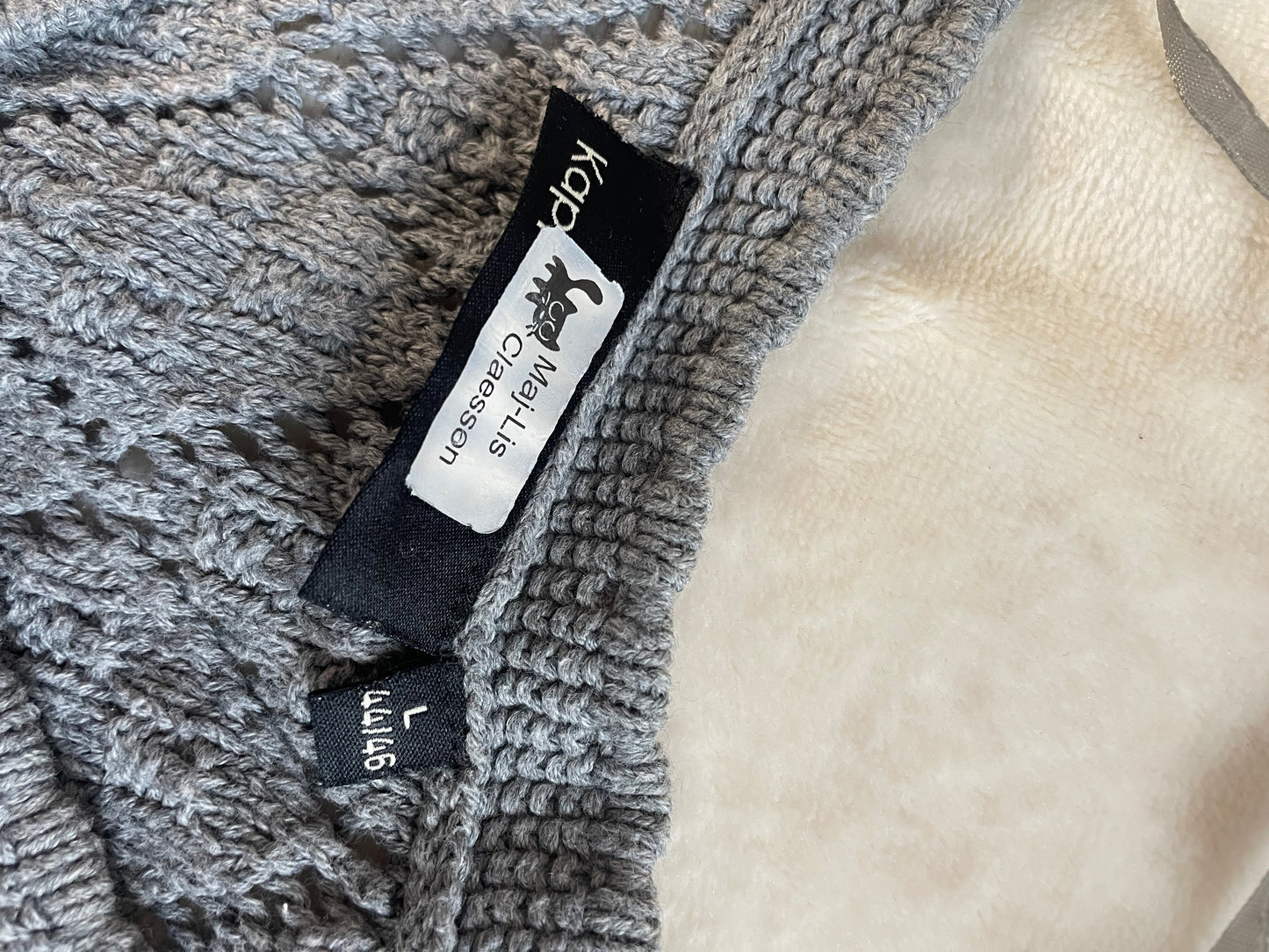 Strickjacke mit Weste