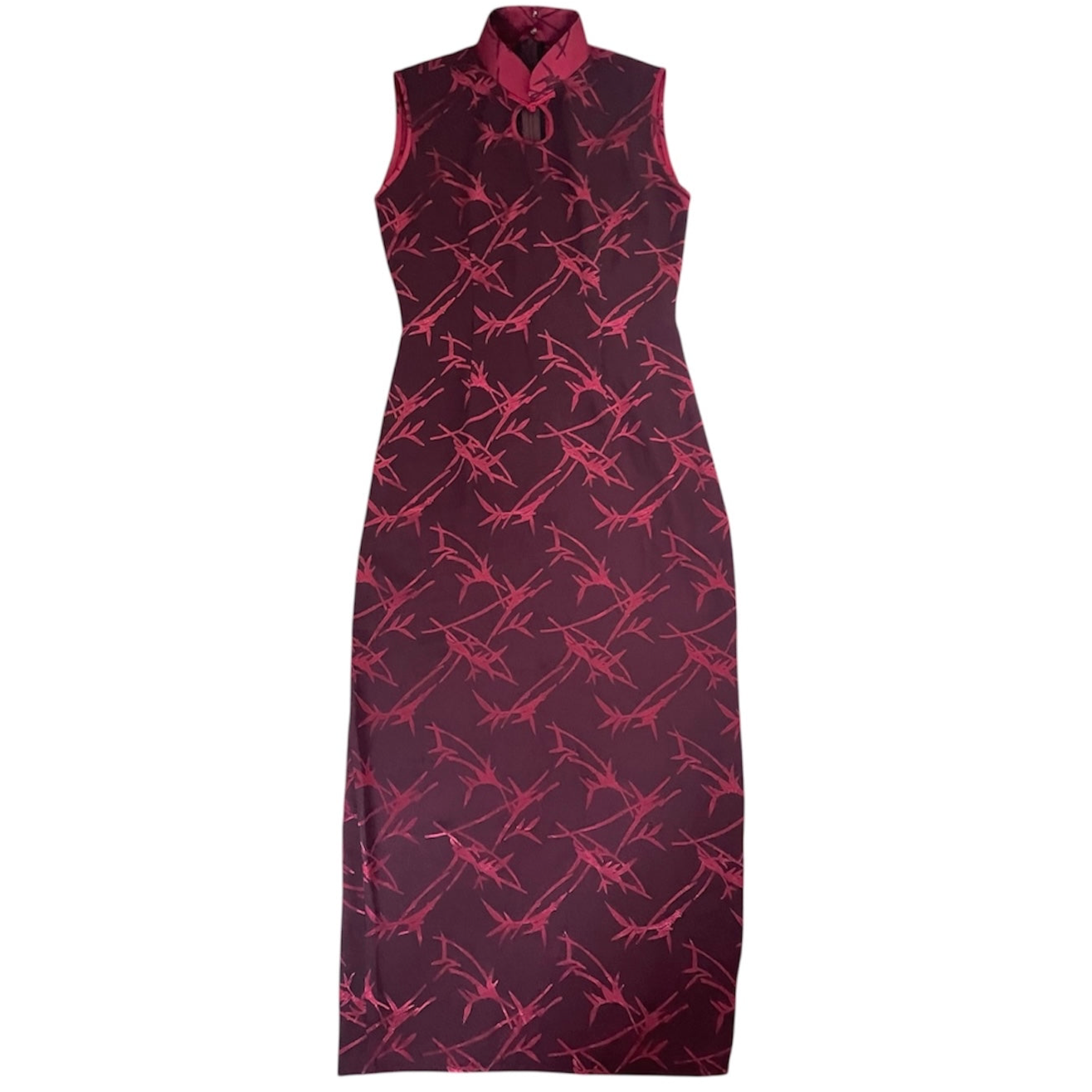 Wine Red Long Dress
