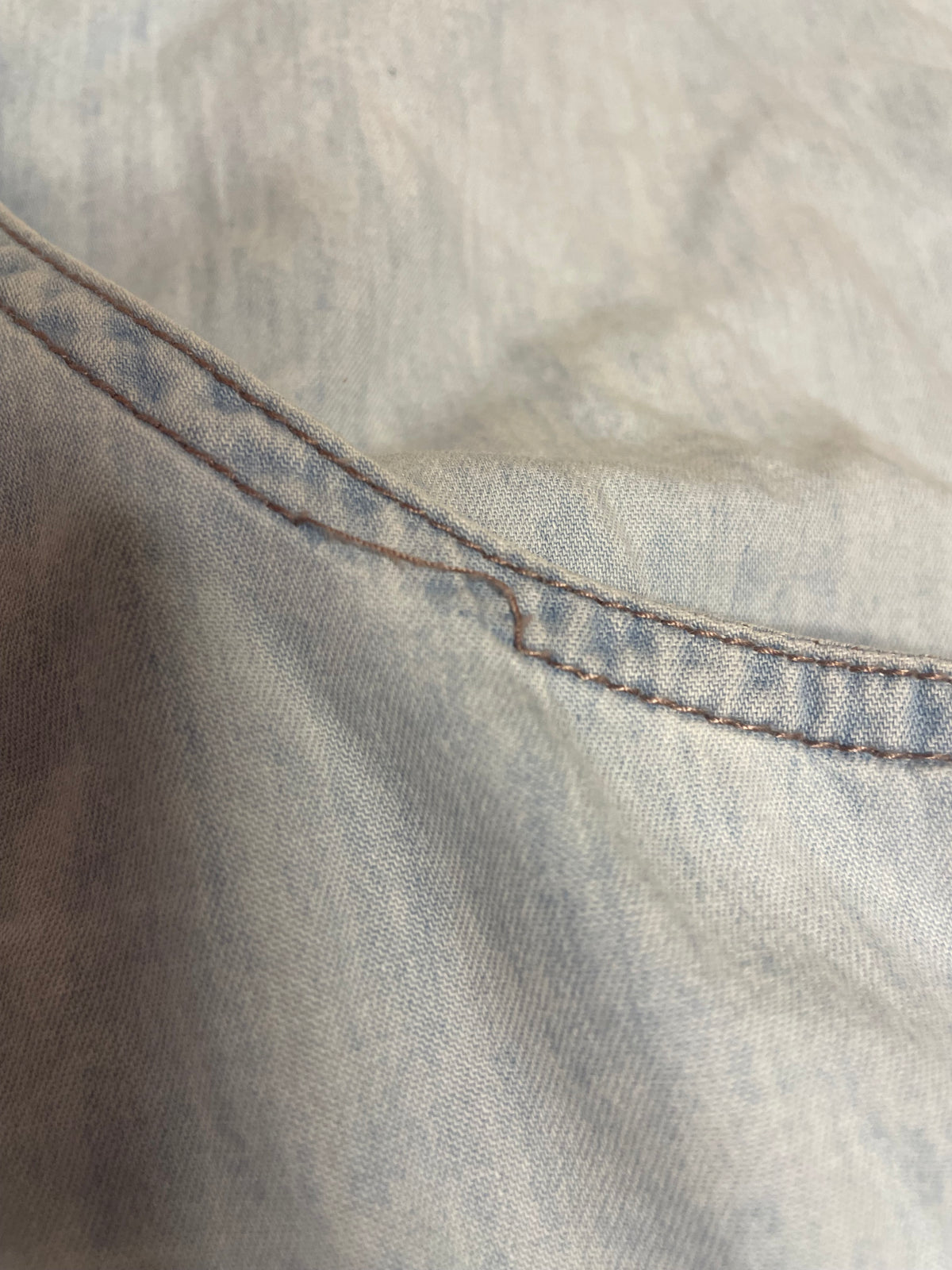 Denim 3/4 Sleeve Dress