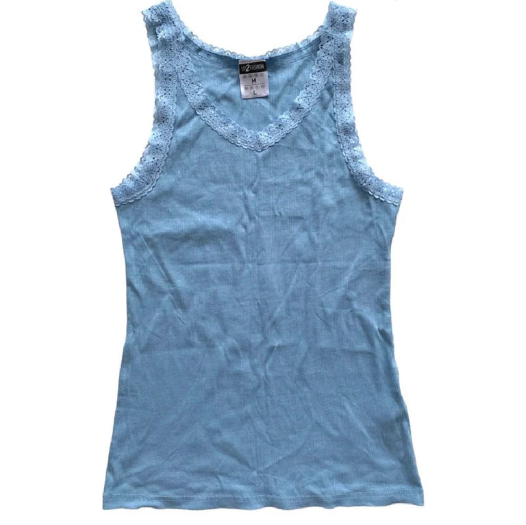 Blue Lace Tank