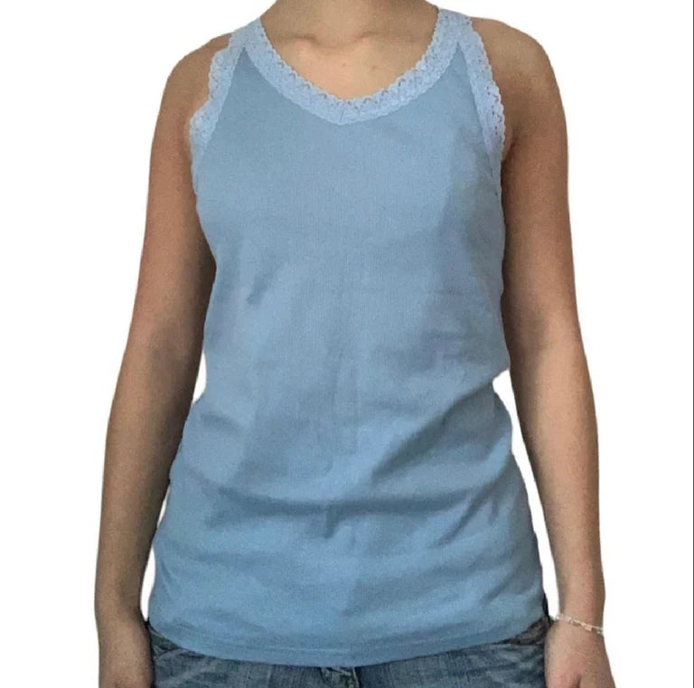 Blue Lace Tank