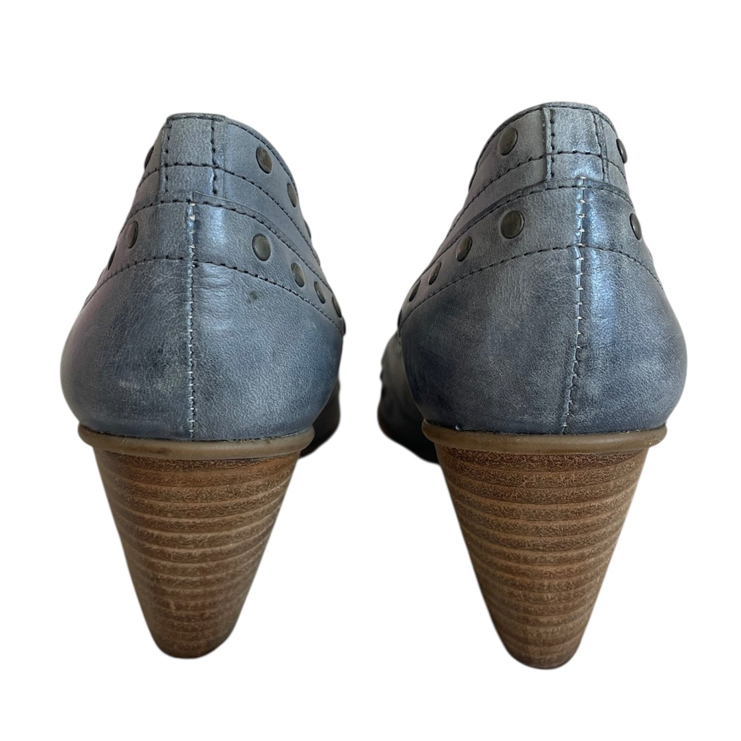 Fidji Leather Pointy Heels