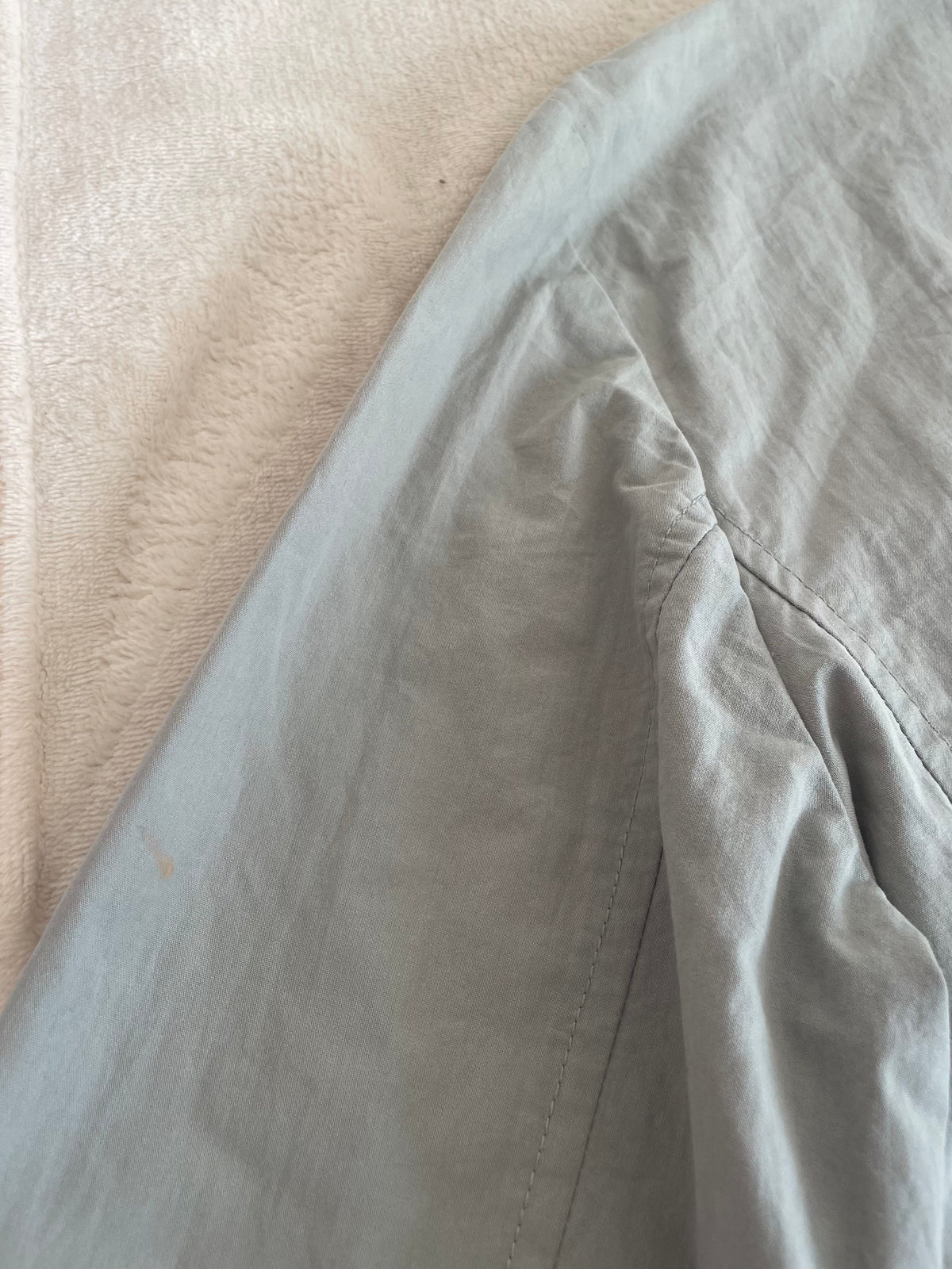 Cotton Zip Button Collar Jacket