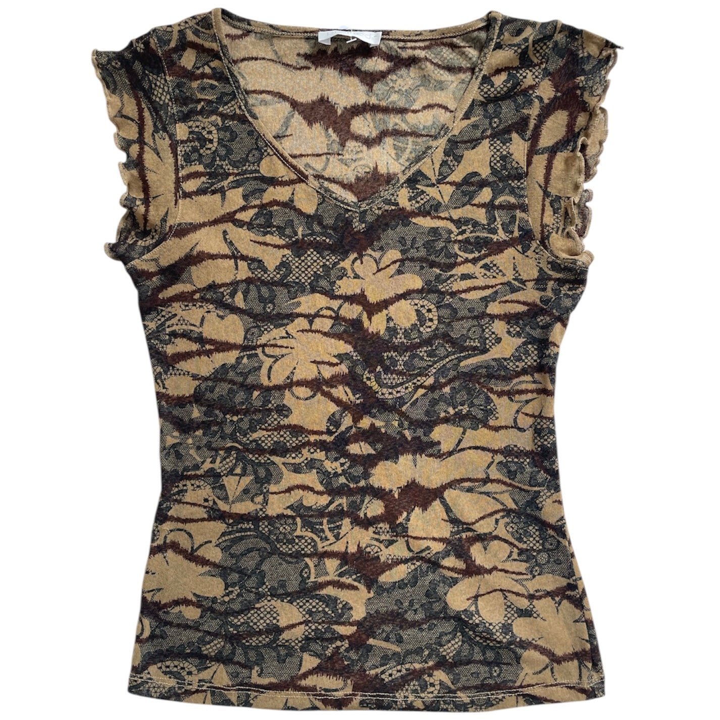 Mesh Pattern Top