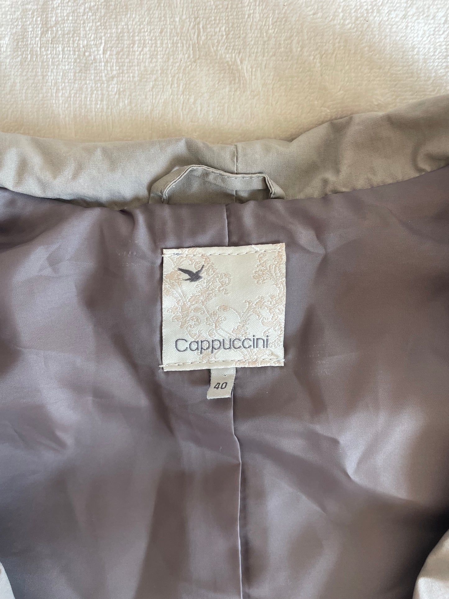 3/4 Sleeve Zip Up Jacket