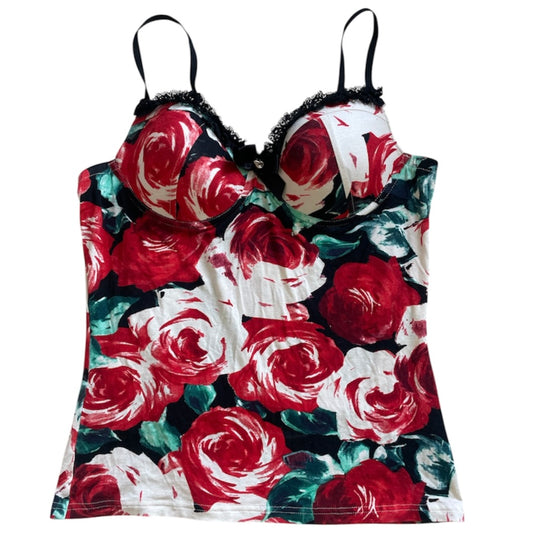Rose Lingerie Padded Top