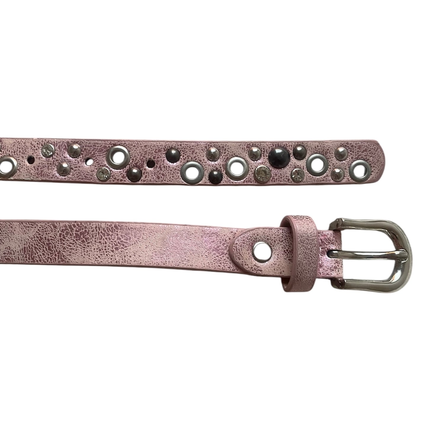 Pink Studded Belt