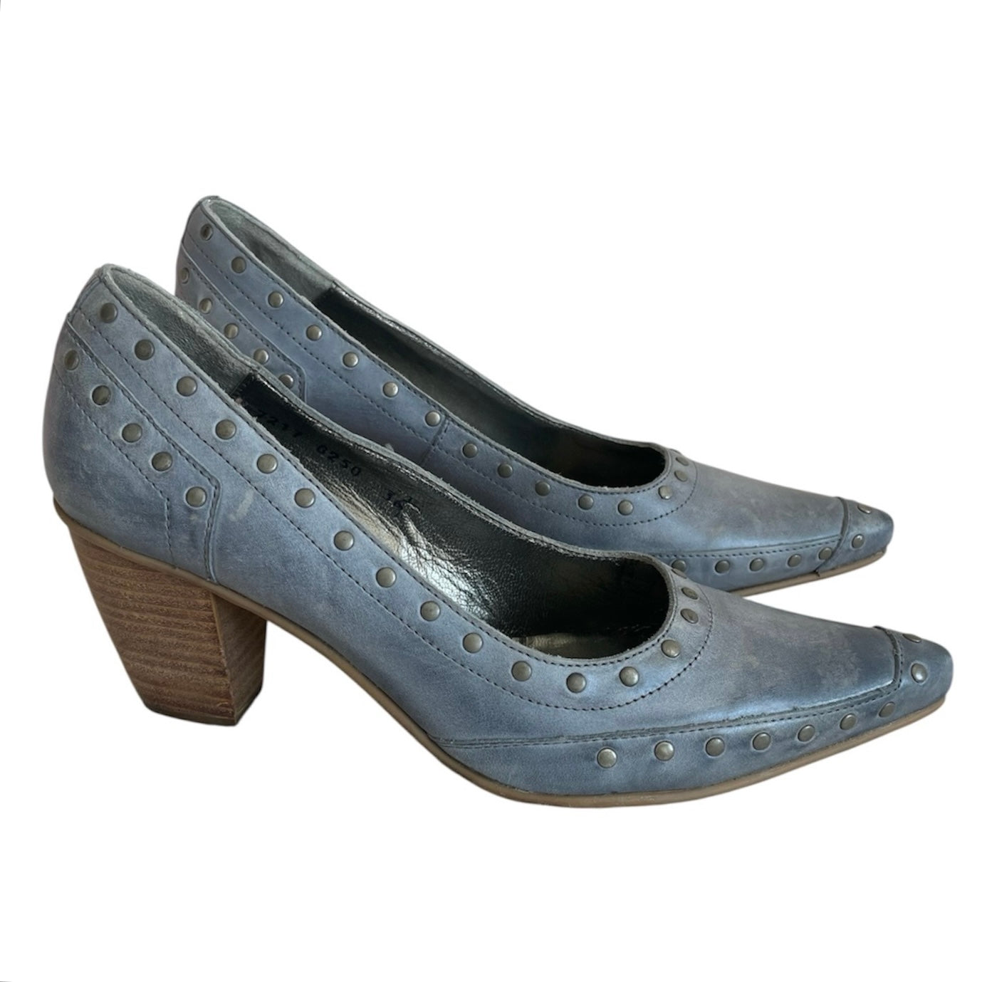 Fidji Leather Pointy Heels