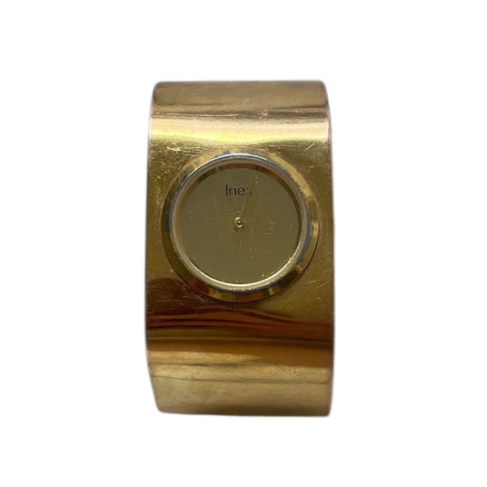 Gold Bangle Inex Watch