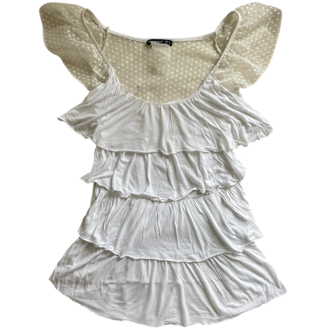 Off-Shoulder Ruffle Blouse Top