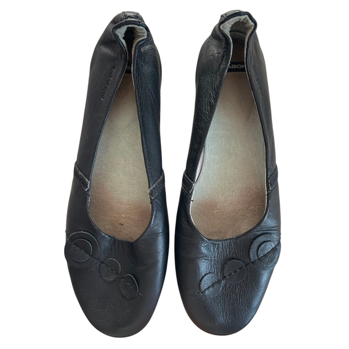 Vagabond Leather Ballerina Shoes