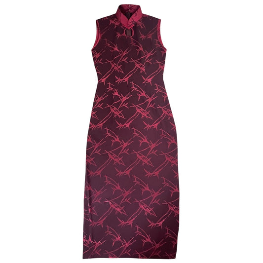 Wine Red Long Dress