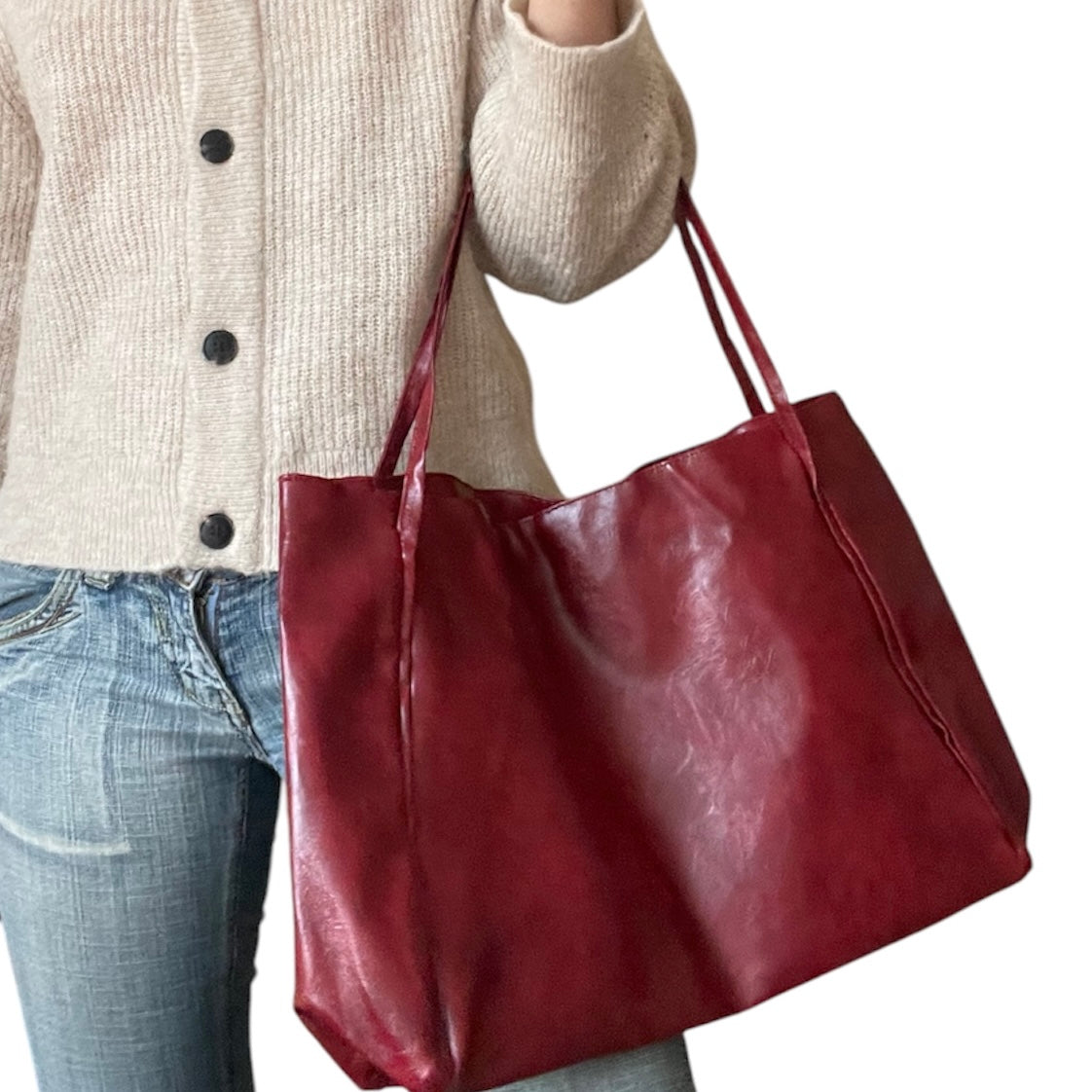 Leather Tote Bag