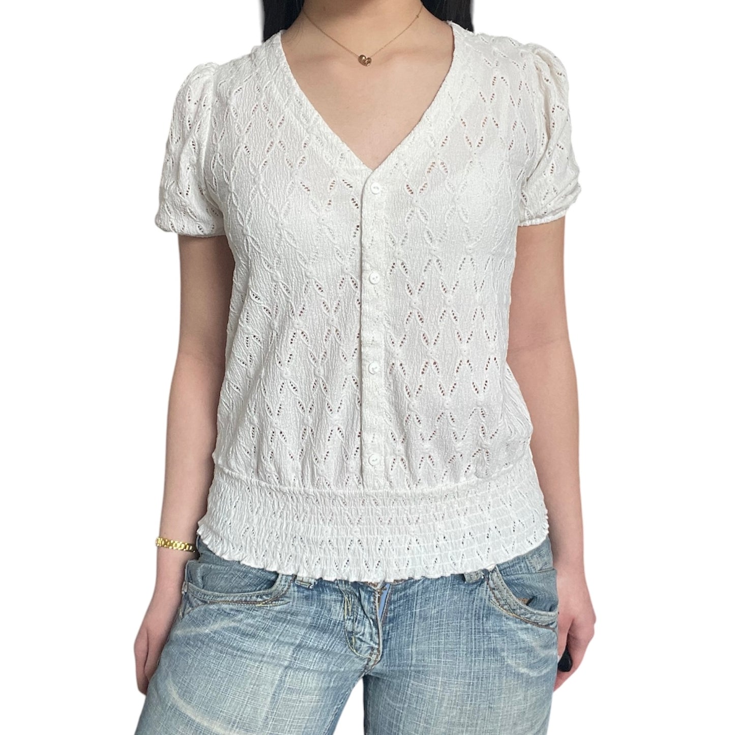 Cache Cache Embroidery Blouse