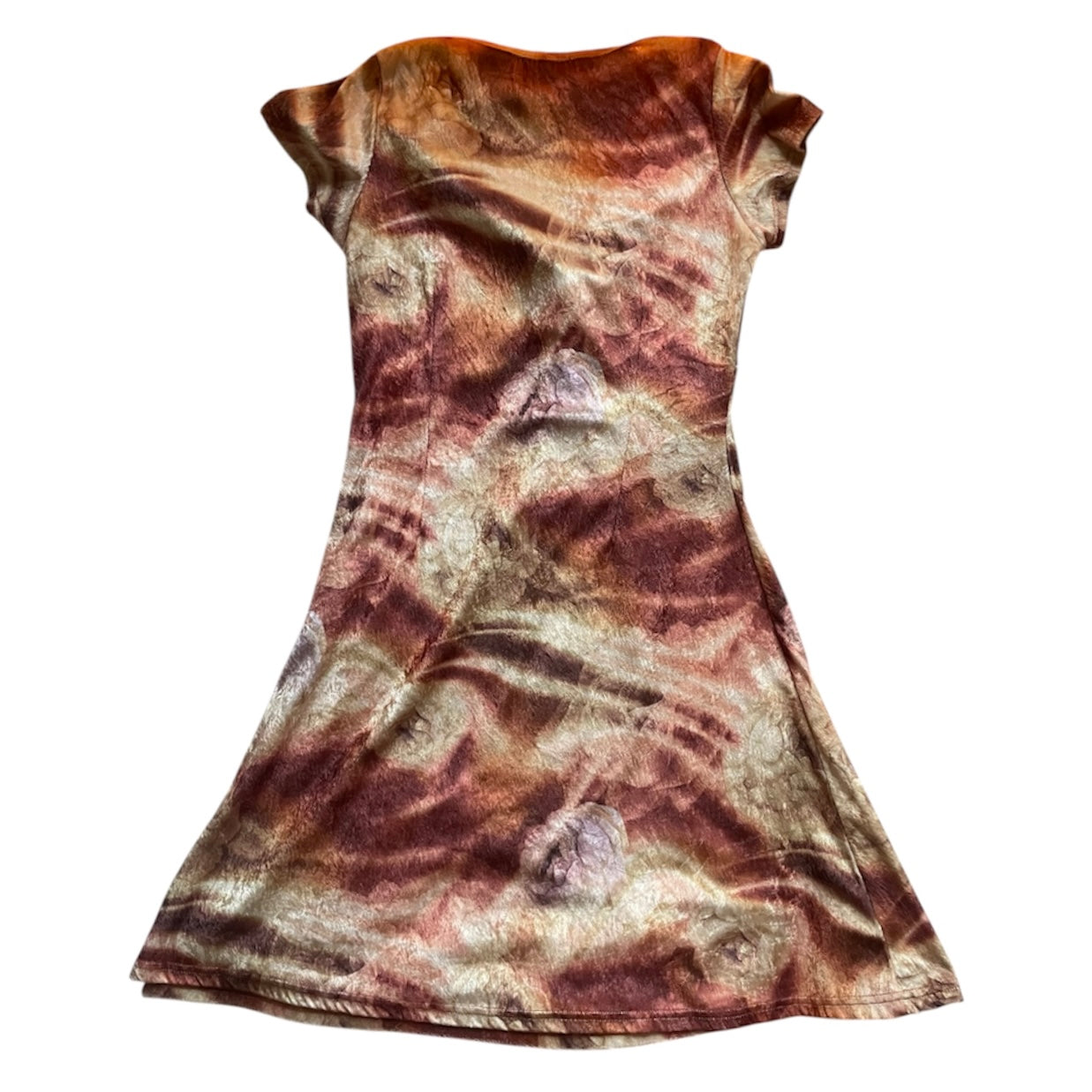 Above Knee V-Neck Floral Dress