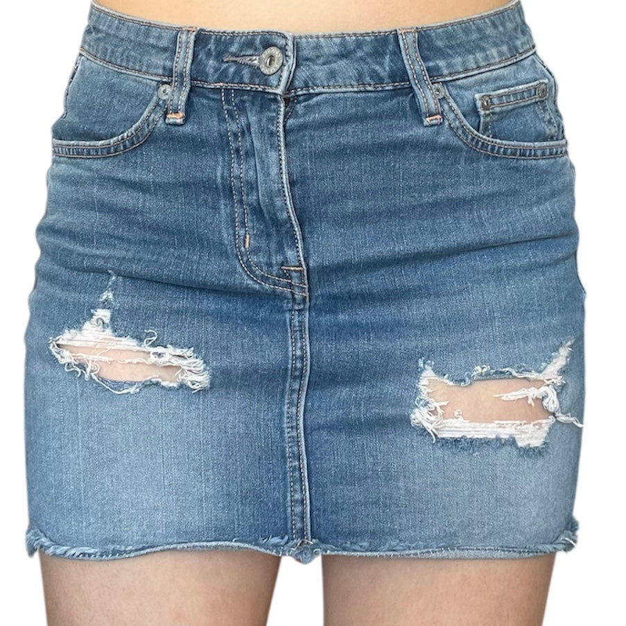 Crocker Denim Mini Skirt