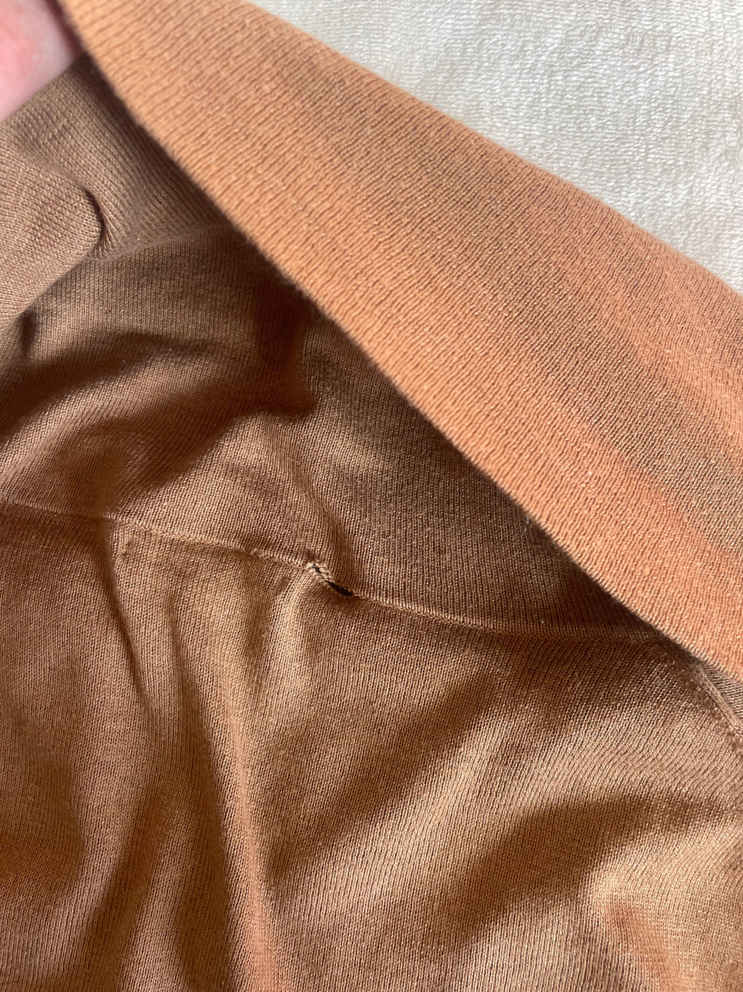 Massimo Dutti Off-Shoulder Knit Long Sleeve