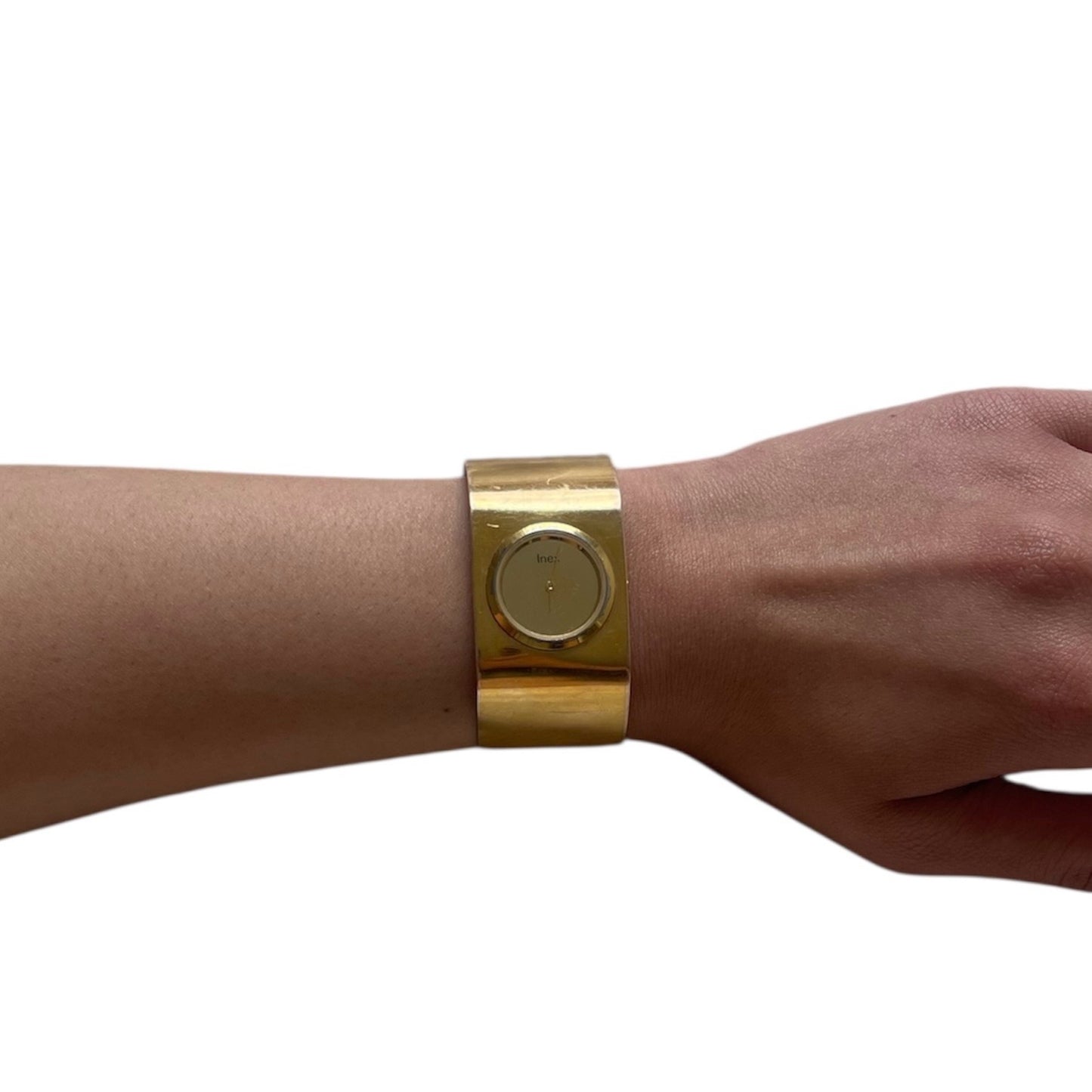 Gold Bangle Inex Watch