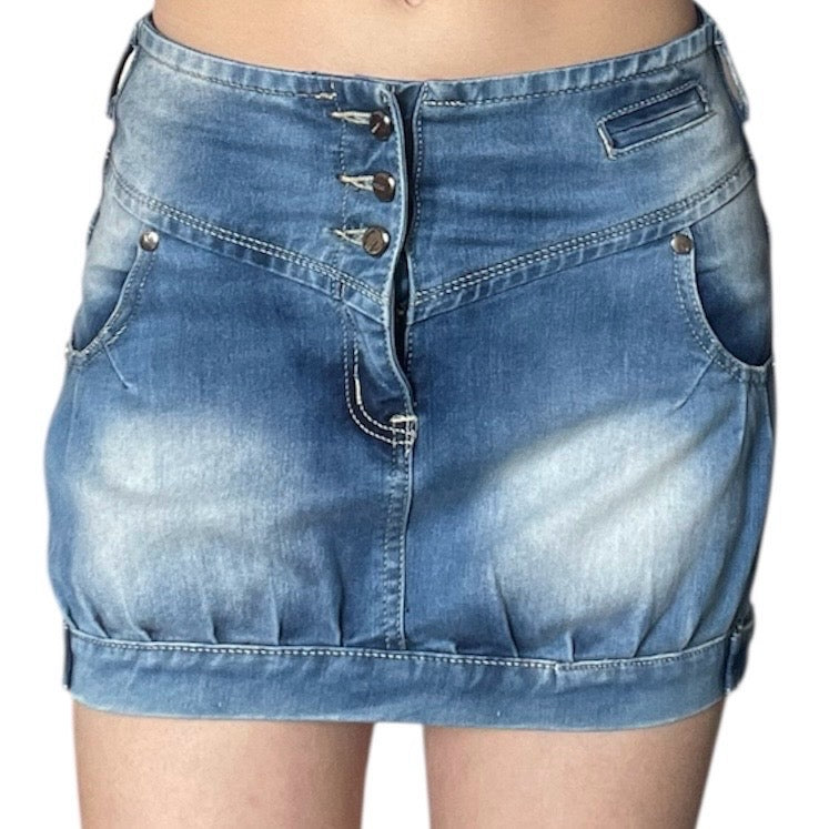 Gouse Mini Denim Skirt