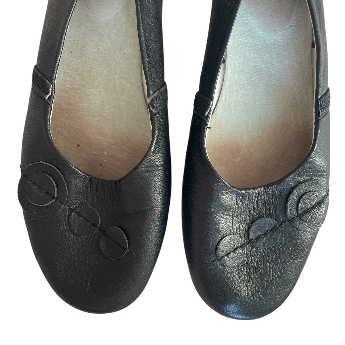 Vagabond Leather Ballerina Shoes