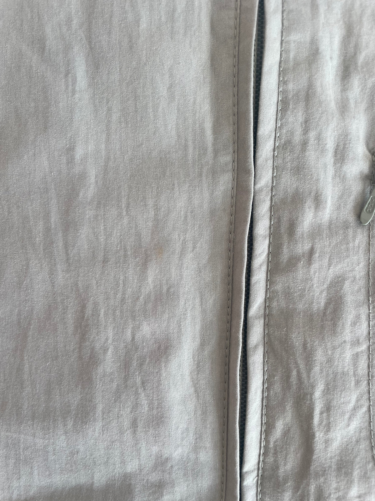Cotton Zip Button Collar Jacket