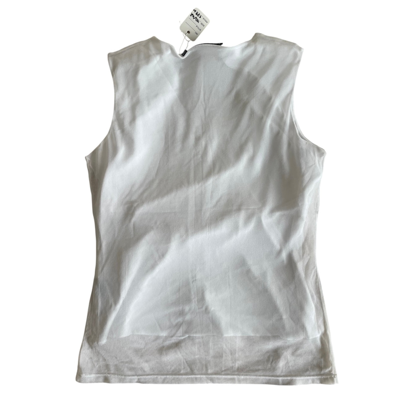 Mesh Lace Embroidery Tank
