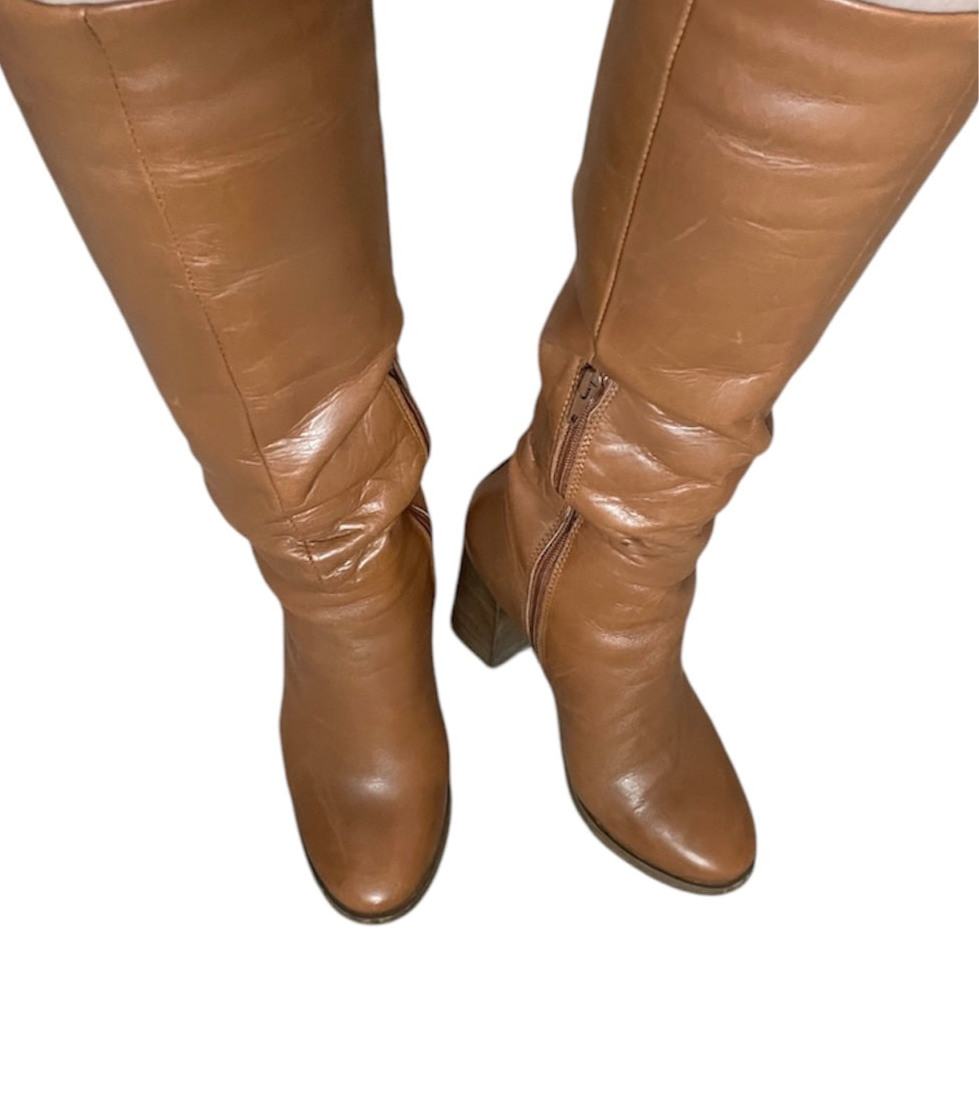 Tall Leather Boots