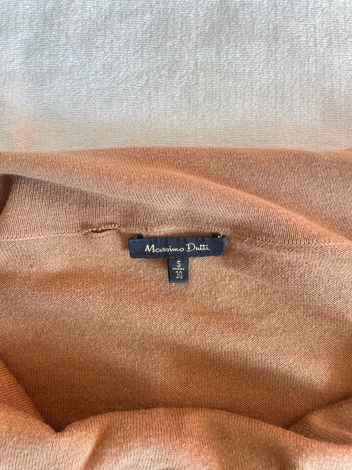 Massimo Dutti Off-Shoulder Knit Long Sleeve