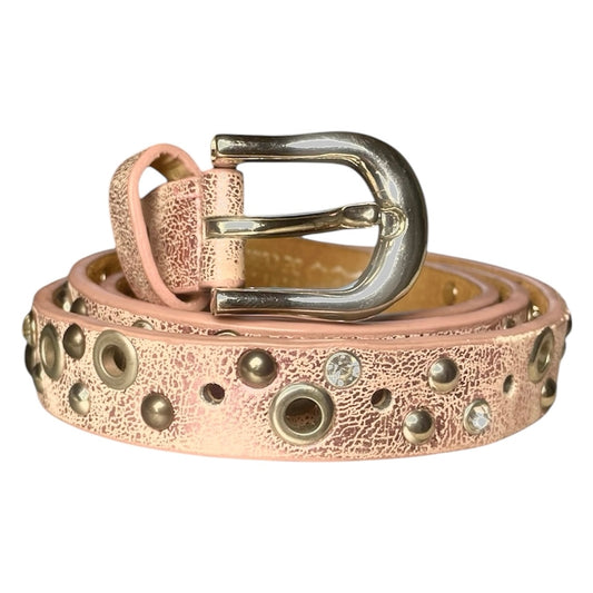 Pink Studded Belt