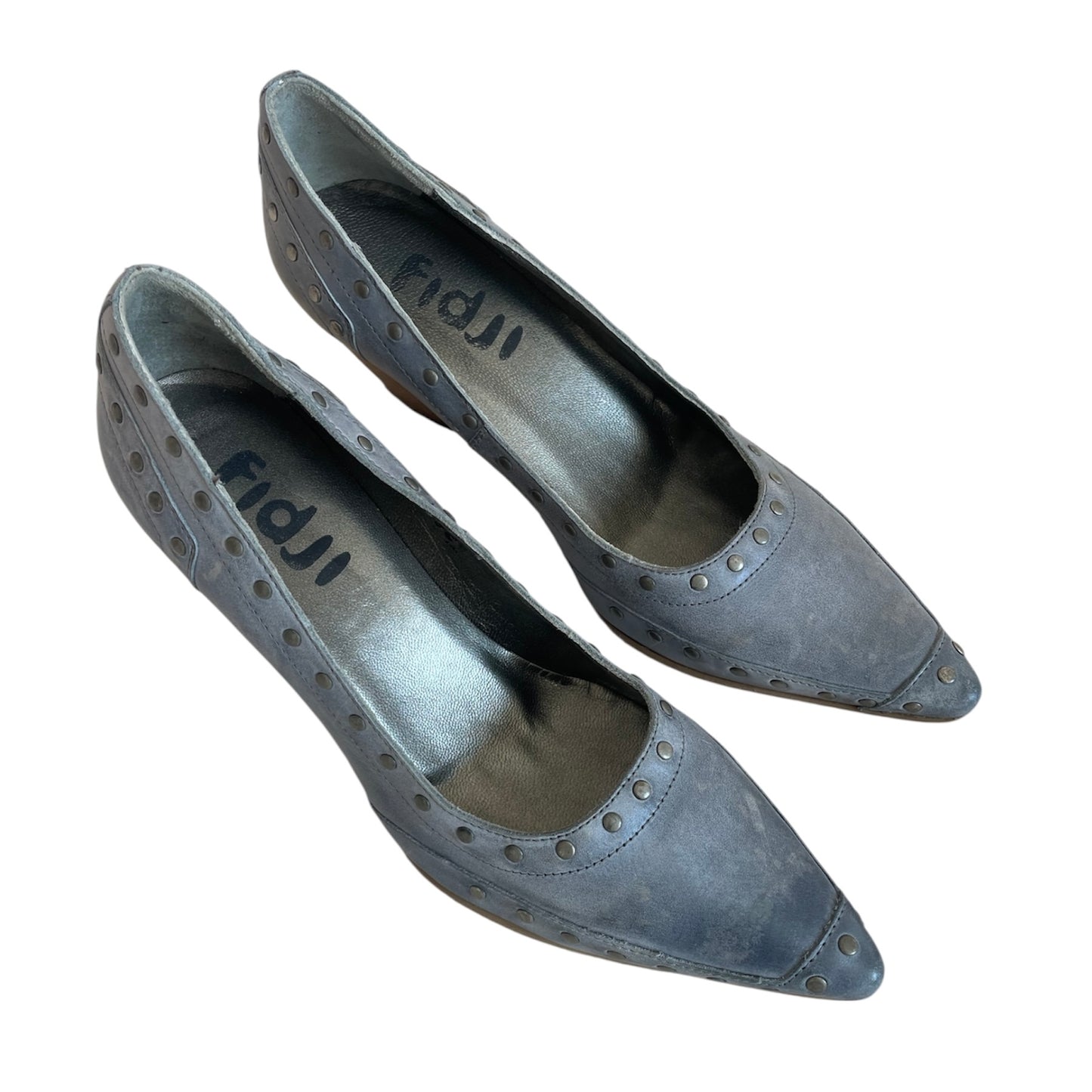 Fidji Leather Pointy Heels